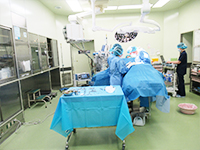 手術室のようす