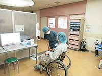 手術室のようす