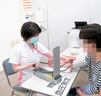 検診センターのようす