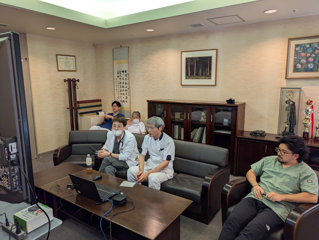 オンラインでの症例検討会